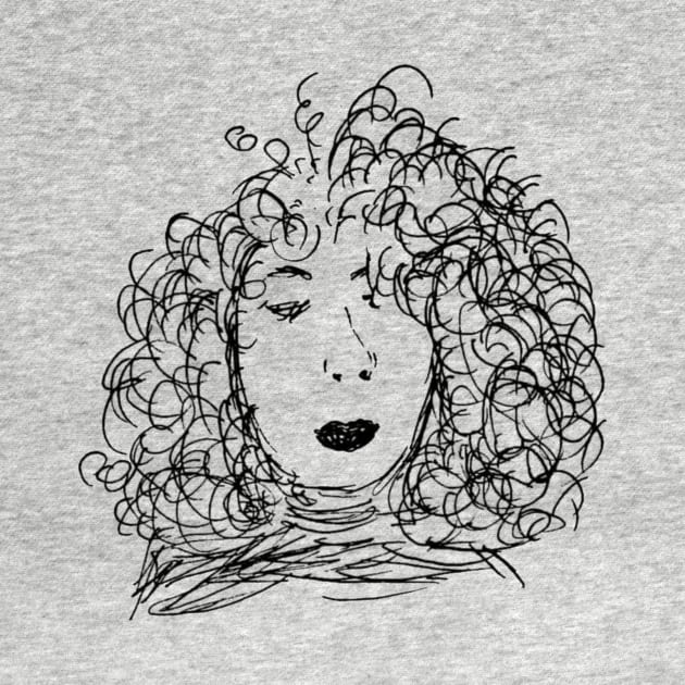 Curly Hair Lady by abagold